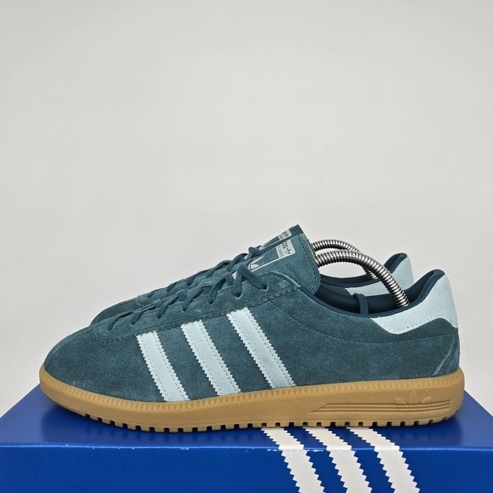 New adidas Bermuda Mystery Green Men's Running Shoes Size 10